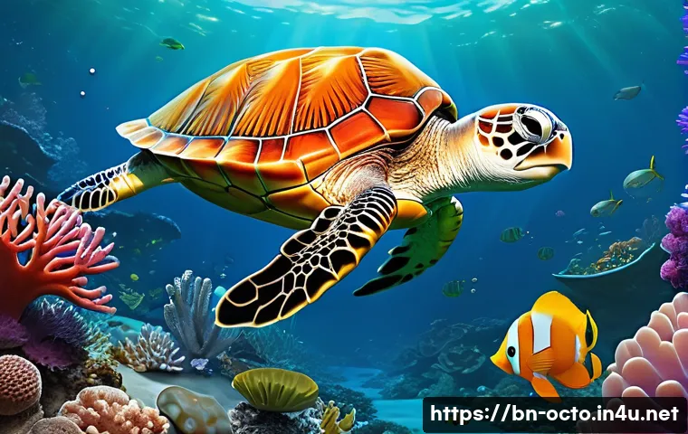 옥토넛 주요 대사의 철학적 해석 - Marine Conservation and Friendship with Nature**
A vibrant, family-friendly underwater scene showcas...
